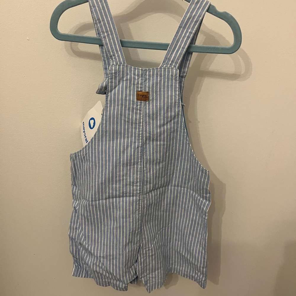 NWT Striped Overalls - Picture 2 of 5